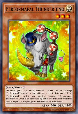 Card Image: Performapal Thunderhino