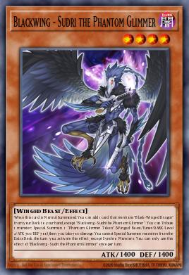 Card Image: Blackwing - Sudri the Phantom Glimmer