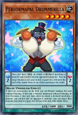 Card Image: Performapal Drummerilla