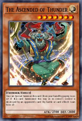 Card Image: The Ascended of Thunder