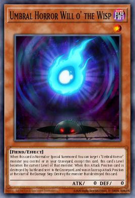 Card Image: Umbral Horror Will o' the Wisp