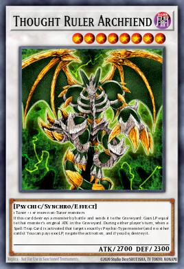 Card Image: Thought Ruler Archfiend