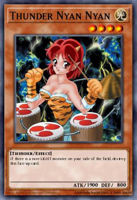 Card Image: Thunder Nyan Nyan