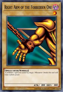 Card Image: Right Arm of the Forbidden One