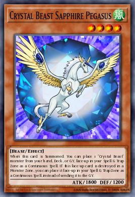 Card Image: Crystal Beast Sapphire Pegasus