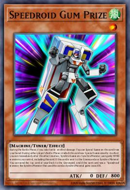 Card Image: Speedroid Gum Prize