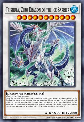 Card Image: Trishula, Zero Dragon of the Ice Barrier