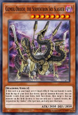 Card Image: Gizmek Orochi, the Serpentron Sky Slasher