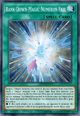 Card Image: Rank-Down-Magic Numeron Fall