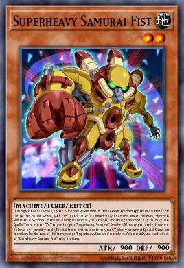 Card Image: Superheavy Samurai Fist