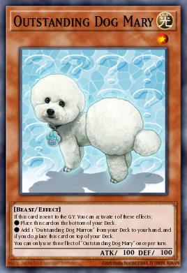 Card Image: Outstanding Dog Mary