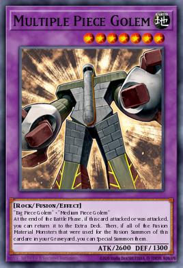 Card Image: Multiple Piece Golem