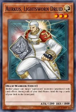 Card Image: Aurkus, Lightsworn Druid