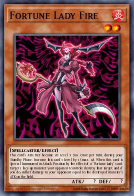 Card Image: Fortune Lady Fire