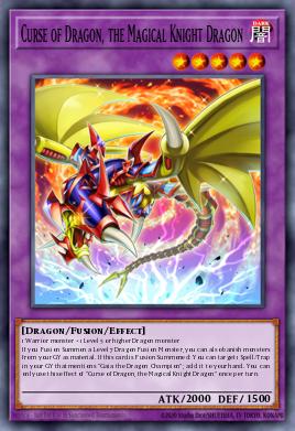 Card Image: Curse of Dragon, the Magical Knight Dragon