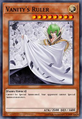 Card Image: Vanity's Ruler