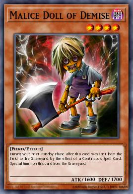 Card Image: Malice Doll of Demise