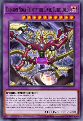 Card Image: Crimson Nova Trinity the Dark Cubic Lord