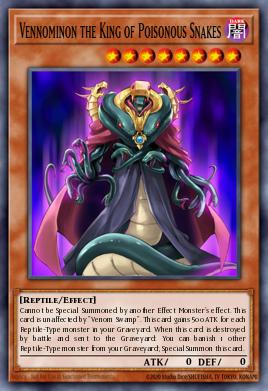 Card Image: Vennominon the King of Poisonous Snakes