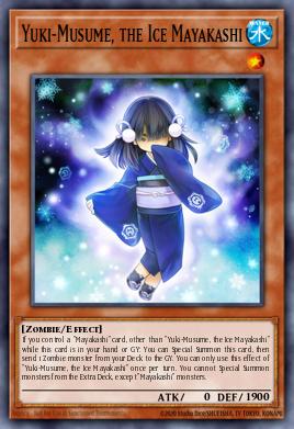 Card Image: Yuki-Musume, the Ice Mayakashi