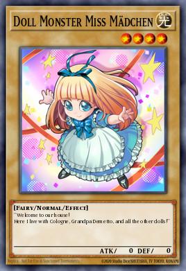 Card Image: Doll Monster Miss Mädchen