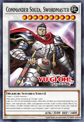 Card Image: Commander Souza, Swordmaster