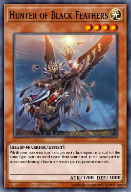 Card Image: Hunter of Black Feathers