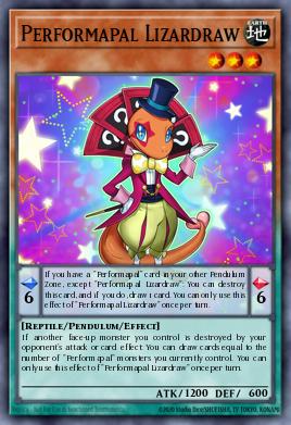 Card Image: Performapal Lizardraw