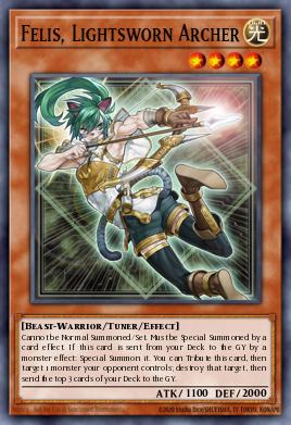 Card Image: Felis, Lightsworn Archer