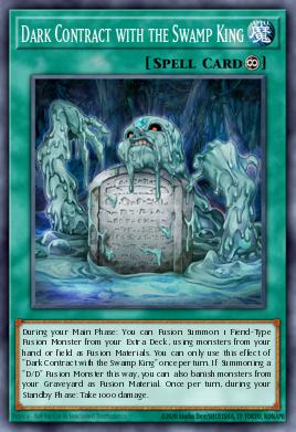 Card Image: Dark Contract with the Swamp King