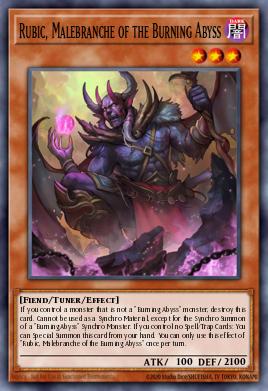 Card Image: Rubic, Malebranche of the Burning Abyss