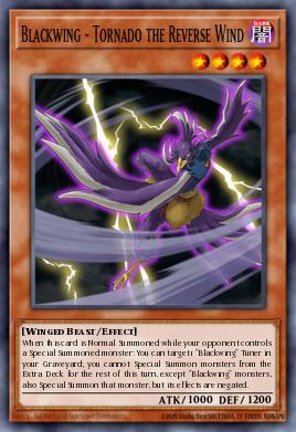 Card Image: Blackwing - Tornado the Reverse Wind