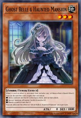 Card Image: Ghost Belle & Haunted Mansion