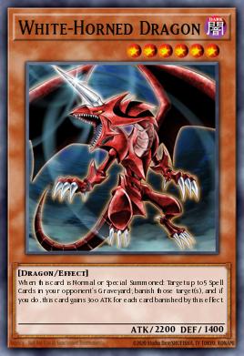 Card Image: White-Horned Dragon