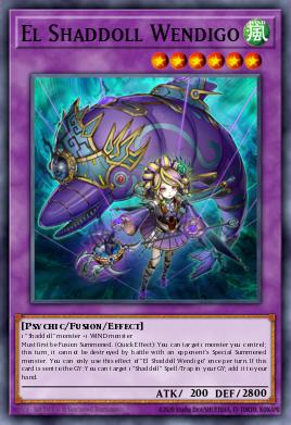 Card Image: El Shaddoll Wendigo