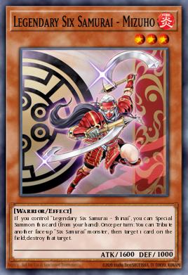 Card Image: Legendary Six Samurai - Mizuho