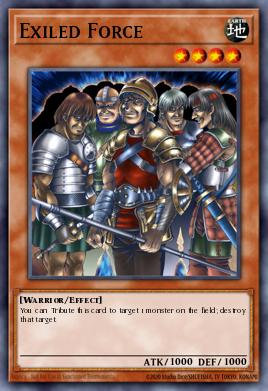 Card Image: Exiled Force
