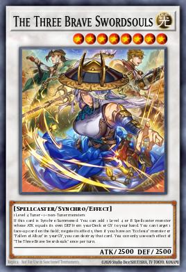 Card Image: The Three Brave Swordsouls