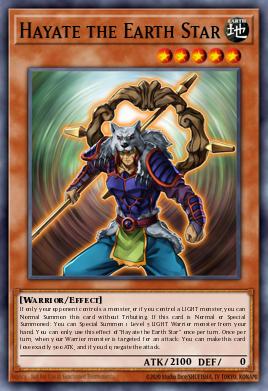 Card Image: Hayate the Earth Star