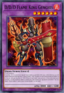 Card Image: D/D/D Flame King Genghis