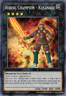 Card Image: Heroic Champion - Kusanagi