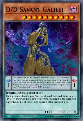 Card Image: D/D Savant Galilei