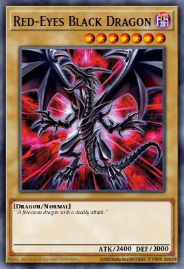 Card Image: Red-Eyes Black Dragon