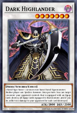 Card Image: Dark Highlander