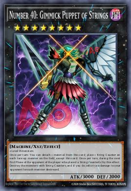Card Image: Number 40: Gimmick Puppet of Strings
