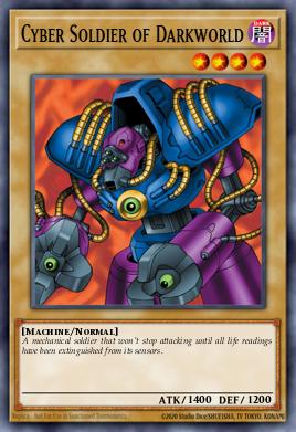 Card Image: Cyber Soldier of Darkworld