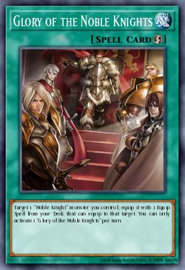 Card Image: Glory of the Noble Knights