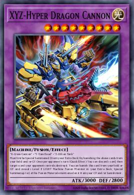 Card Image: XYZ-Hyper Dragon Cannon