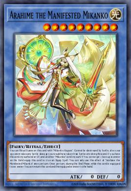 Card Image: Arahime the Manifested Mikanko