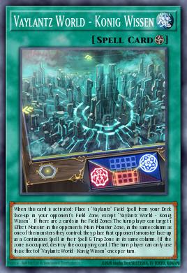 Card Image: Vaylantz World - Konig Wissen